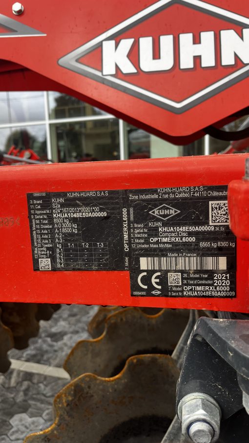 A ERPICE A DISCHI KUHN OPTIMER XL 6000 - immagine 11