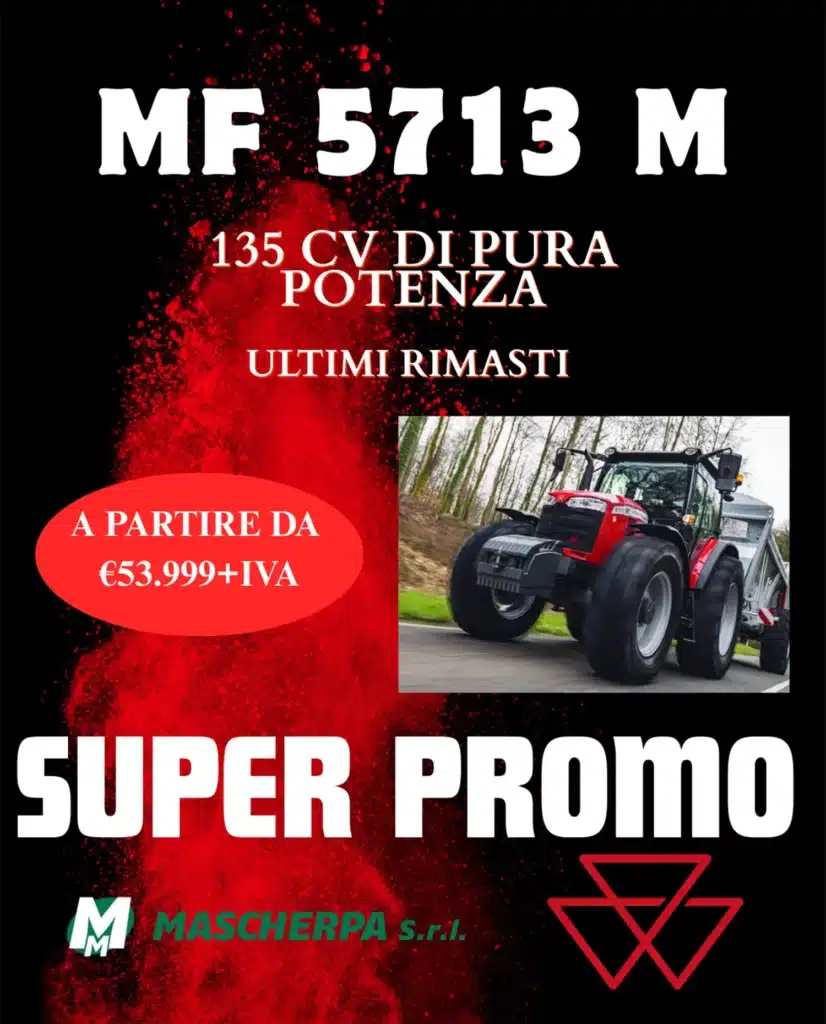 promozioni mf 5713 m trattore